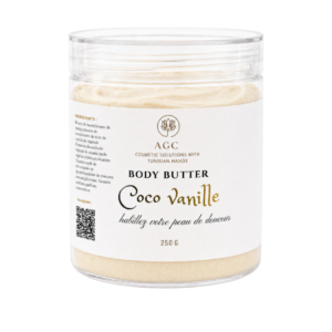 AGC Body Butter Coco Vanille – Beurre Corporel 250 g