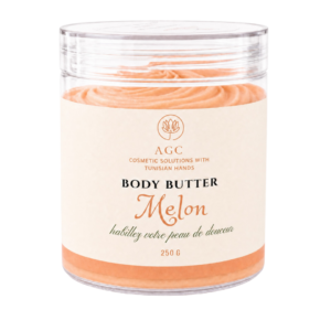 AGC Body Butter Melon – Beurre Corporel Nourrissant 250 g